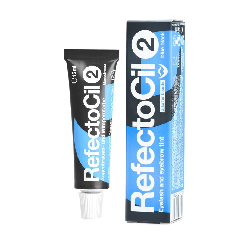 Gel χένα refectocil 2 μπλε-μαύρο