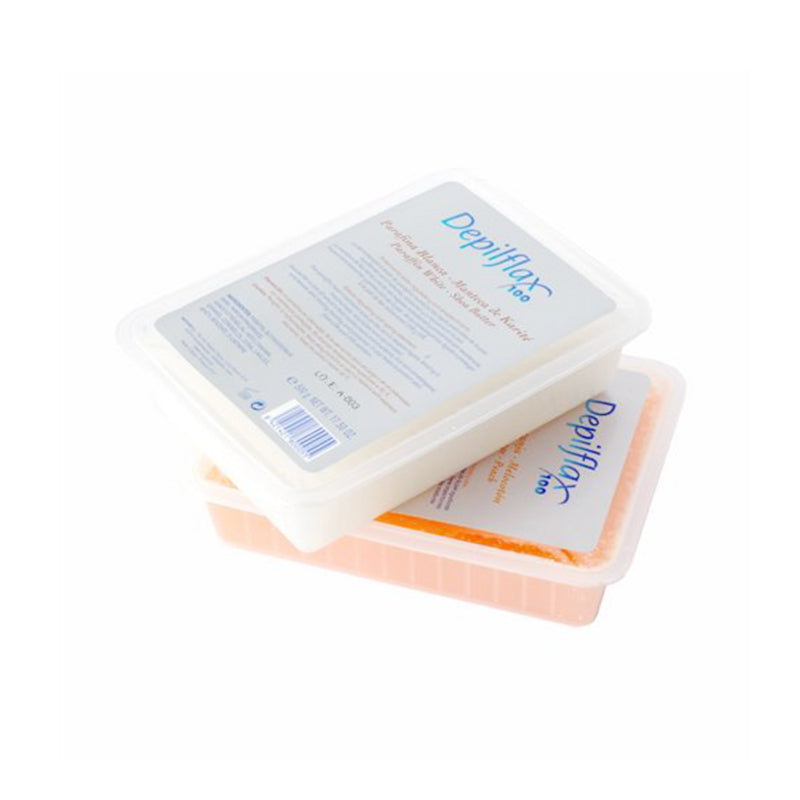 Depilflax 100 λευκή παραφίνη με βούτυρο shea (500 g)