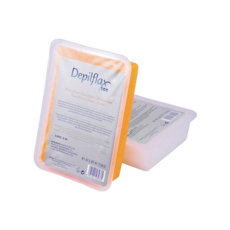 Depilflax 100 παραφίνη πορτοκαλί και ροδάκινο 500g