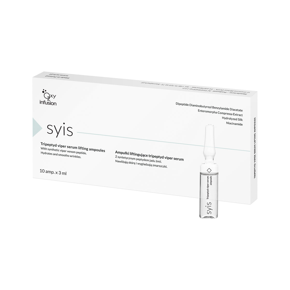 SYIS Lifting Tripeptide Viper Serum Αμπούλες 10x3ml