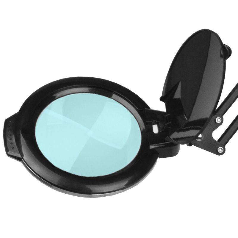Φωτιστικό μεγεθυντικός φακός LED moonlight 8013/6 "μαύρο για επιτραπέζια χρήση