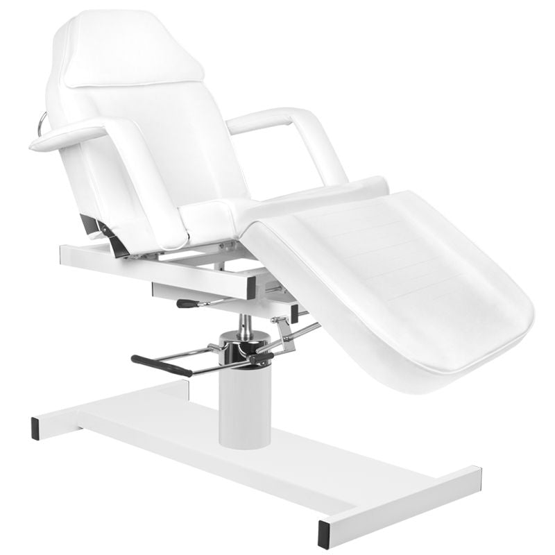 Cosmetic chair hyd. a 210d with cradle white