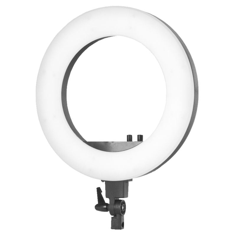 Φωτιστικό δαχτυλίδι 18" 48w led μαύρο + τρίποδο