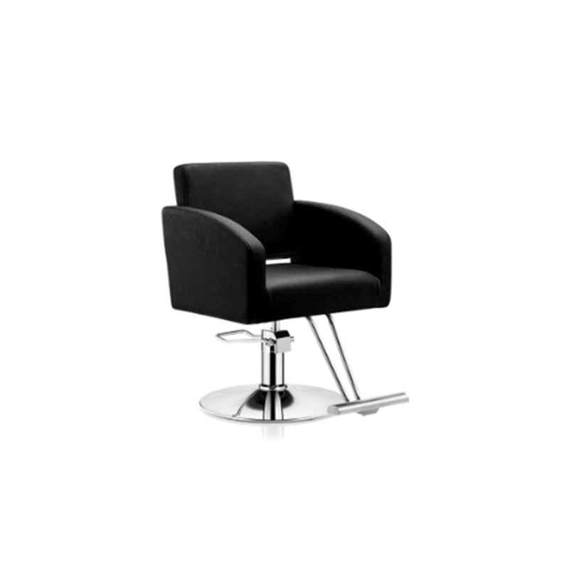 Hair system καρέκλα κουρέα hs40 μαύρη