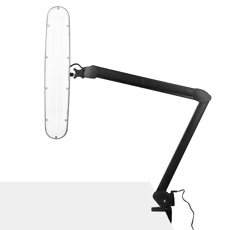 Εργασιακός λαμπτήρας LED Elegant 801-tl με μέγγενη ρυθμιζόμενη μαύρη ένταση και χρώμα φωτός