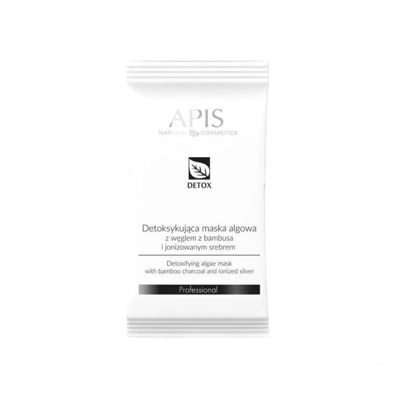 Μάσκα Άλγης APIS Detox Με Άνθρακα Μπαμπού Και Ιονισμένο Άργυρο 20g