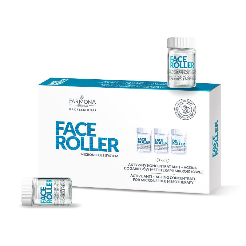 Farmona face roller active συμπύκνωμα αντιγήρανσης για θεραπείες με μικροβελόνες 5x5ml