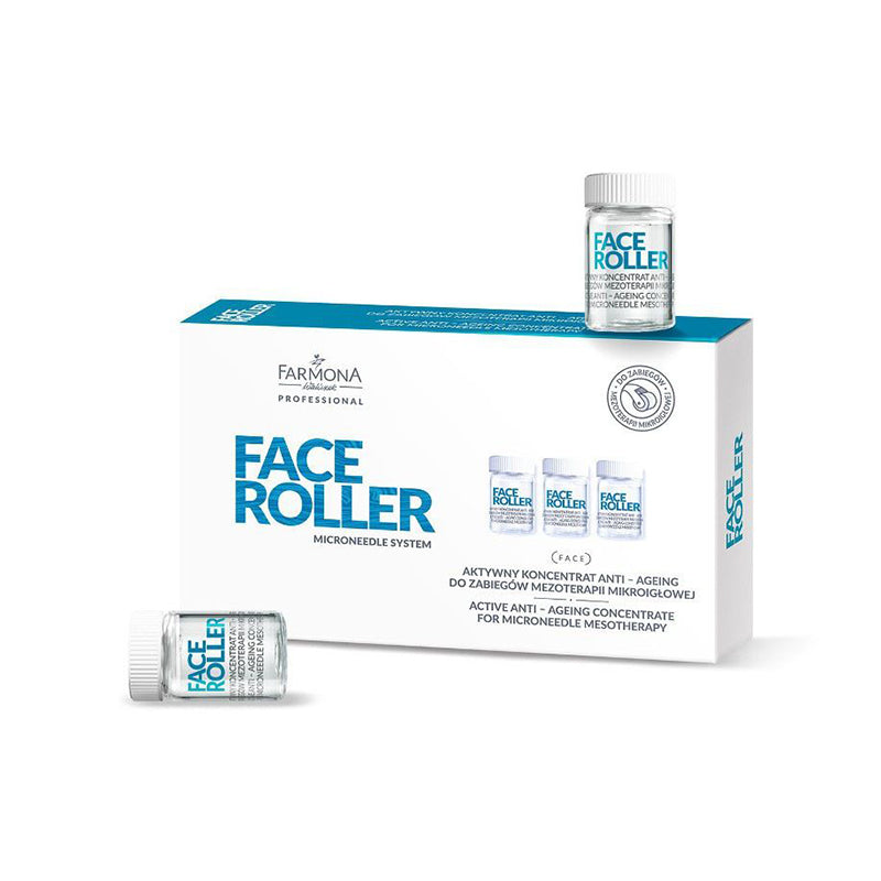 Farmona face roller active συμπύκνωμα αντιγήρανσης για θεραπείες με μικροβελόνες 5x5ml