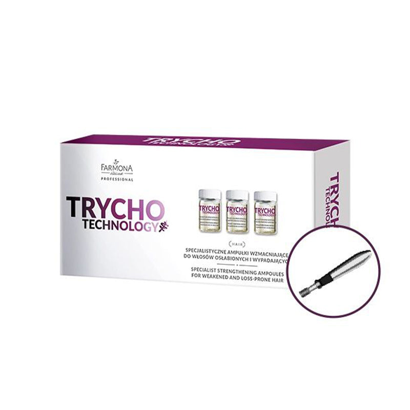 Farmona trycho technology ειδικές αμπούλες ενδυνάμωσης για αδύναμα και τριχόπτωση 10x5ml