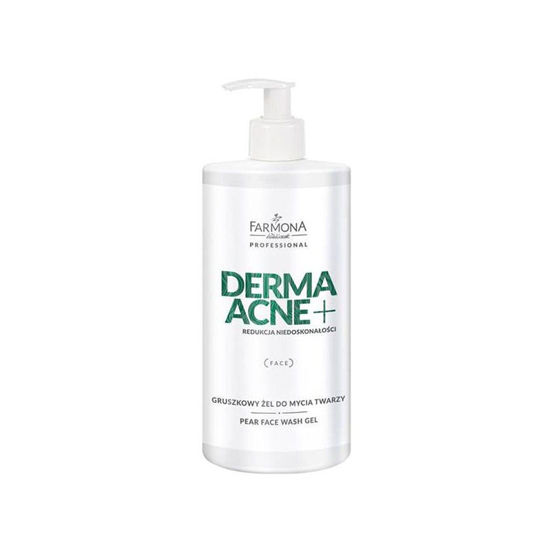 Farmona dermaacne + τζελ καθαρισμού προσώπου με αχλάδι 500ml