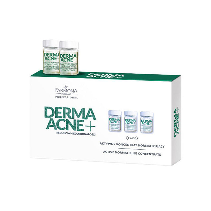 Farmona dermaacne + ενεργό κανονικοποιητικό συμπύκνωμα 5x5ml