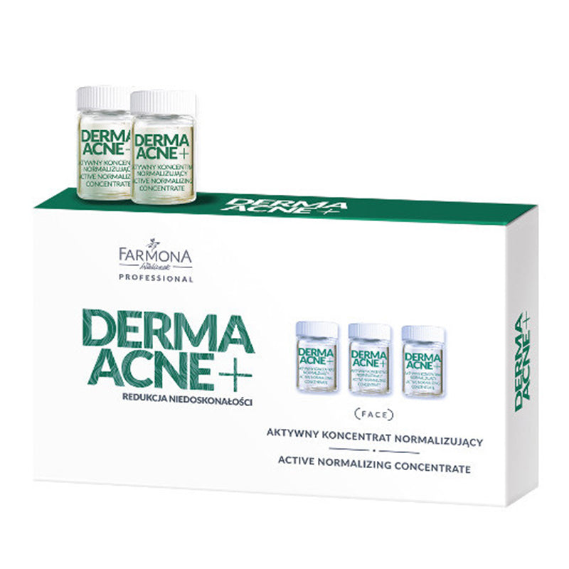 Farmona dermaacne + ενεργό κανονικοποιητικό συμπύκνωμα 5x5ml