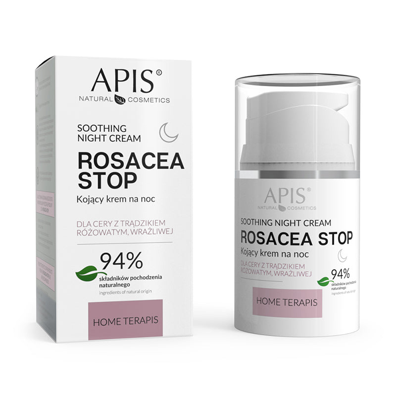 APIS ROSACEA- STOP Κρέμα νύχτας καταπραϋντική Home terApis 50 ml