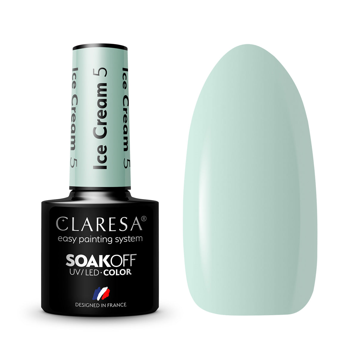 CLARESA υβριδικό βερνίκι Ice cream 5 -5g
