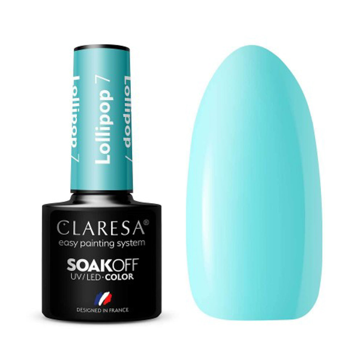 CLARESA Υβριδικό βερνίκι νυχιών LOLLIPOP 7 -5g