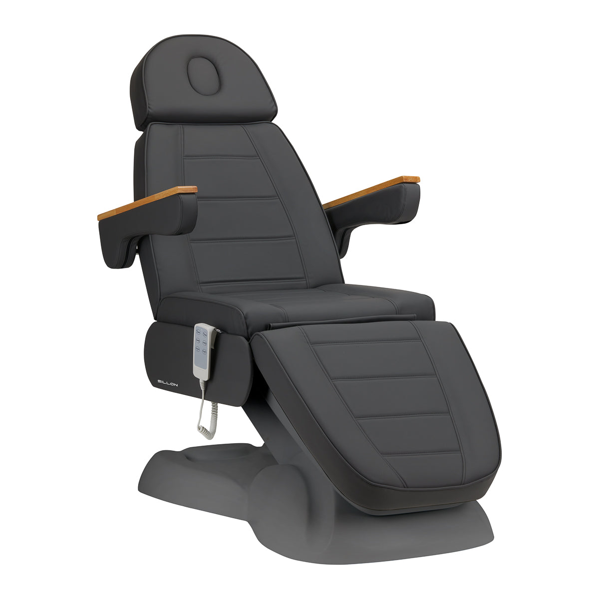 Ηλεκτρική καρέκλα καλλυντικών SILLON Lux 273b 3 ενεργοποιητές γκρι με γκρι βάση