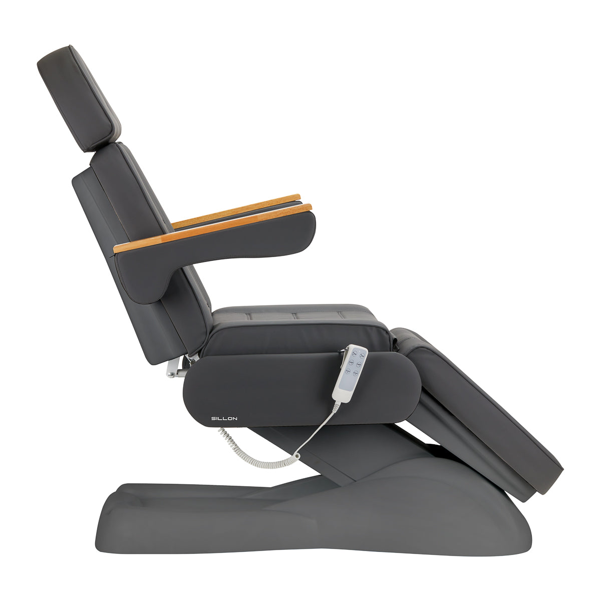 Ηλεκτρική καρέκλα καλλυντικών SILLON Lux 273b 3 ενεργοποιητές γκρι με γκρι βάση