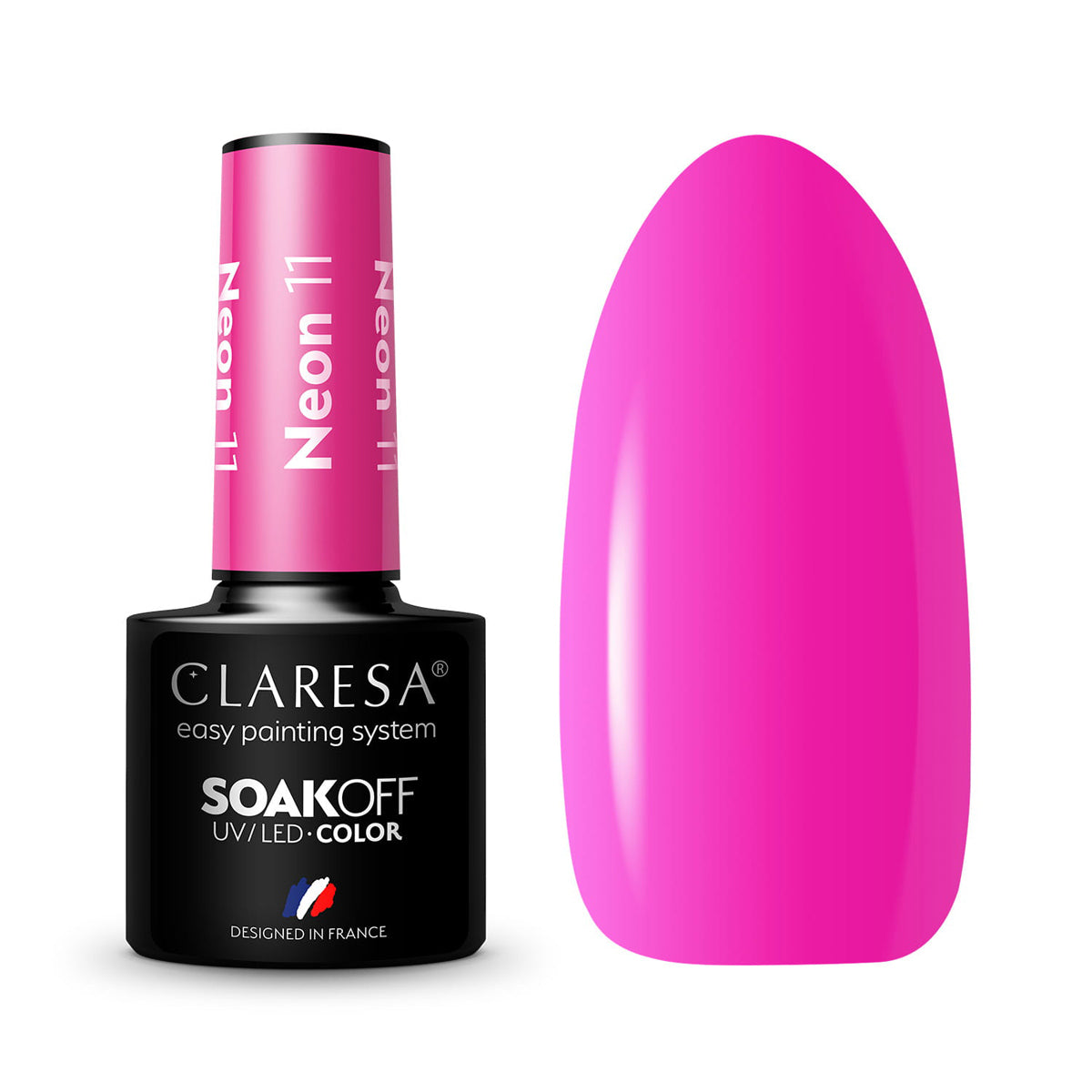 Υβριδικό βερνίκι Claresa NEON 11-5g