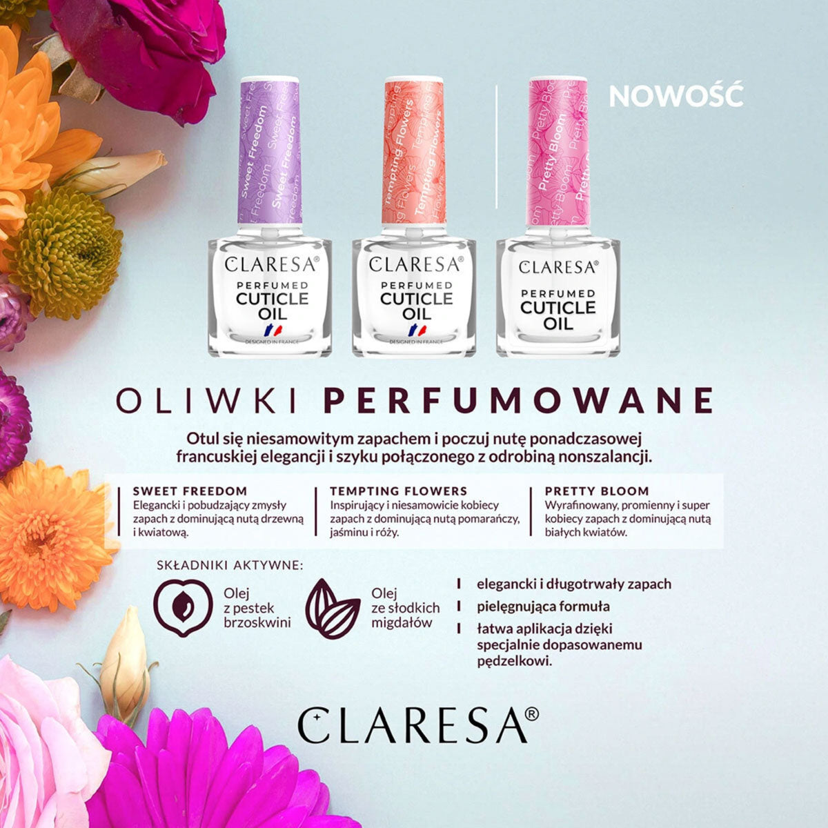 CLARESA Άρωμα σε λάδι Pretty Bloom 5ml