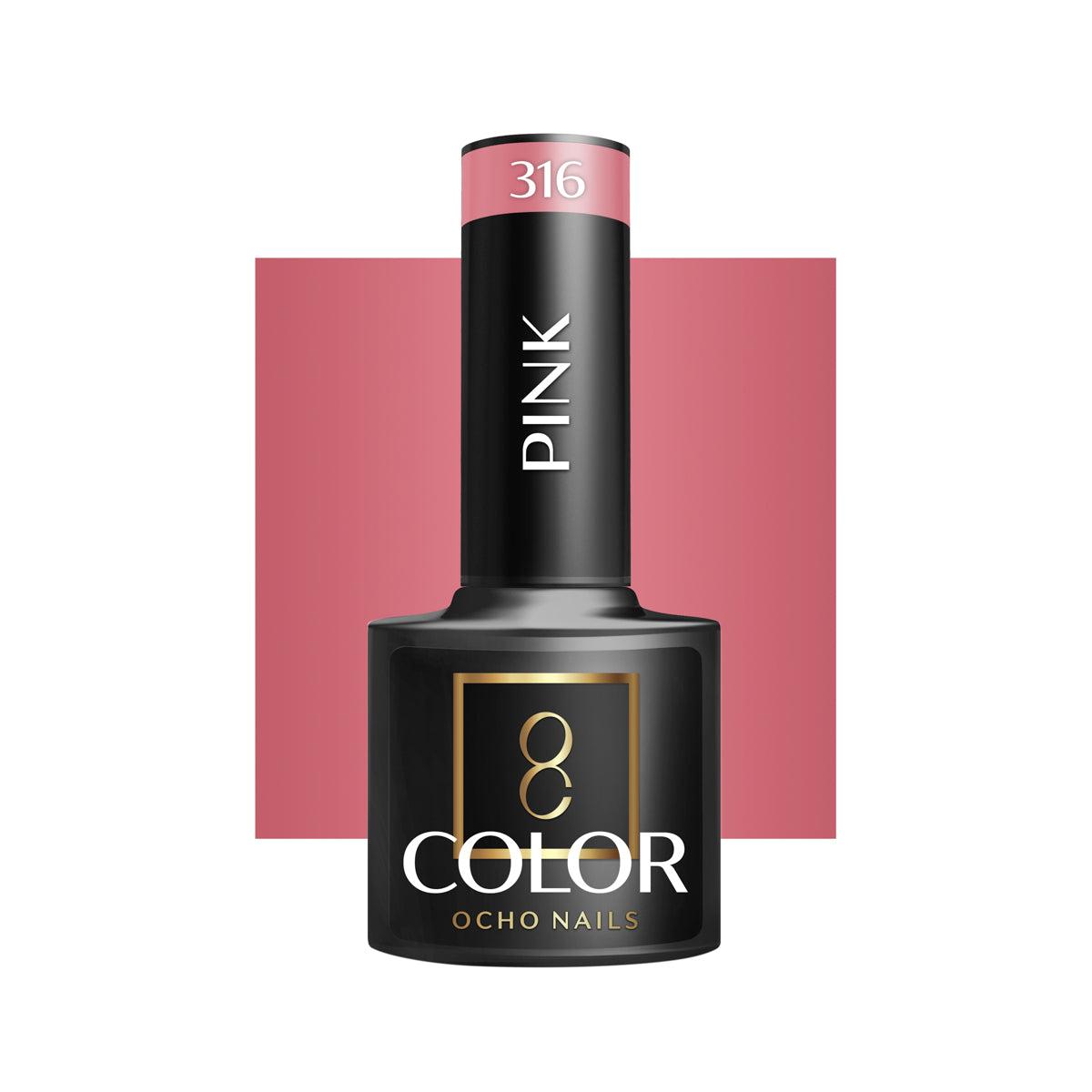 OCHO NAILS Υβριδικό βερνίκι νυχιών ροζ 316 -5 g