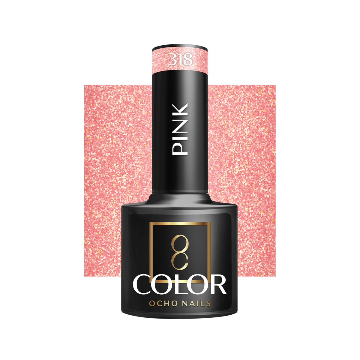 OCHO NAILS Υβριδικό βερνίκι νυχιών ροζ 318 -5 g