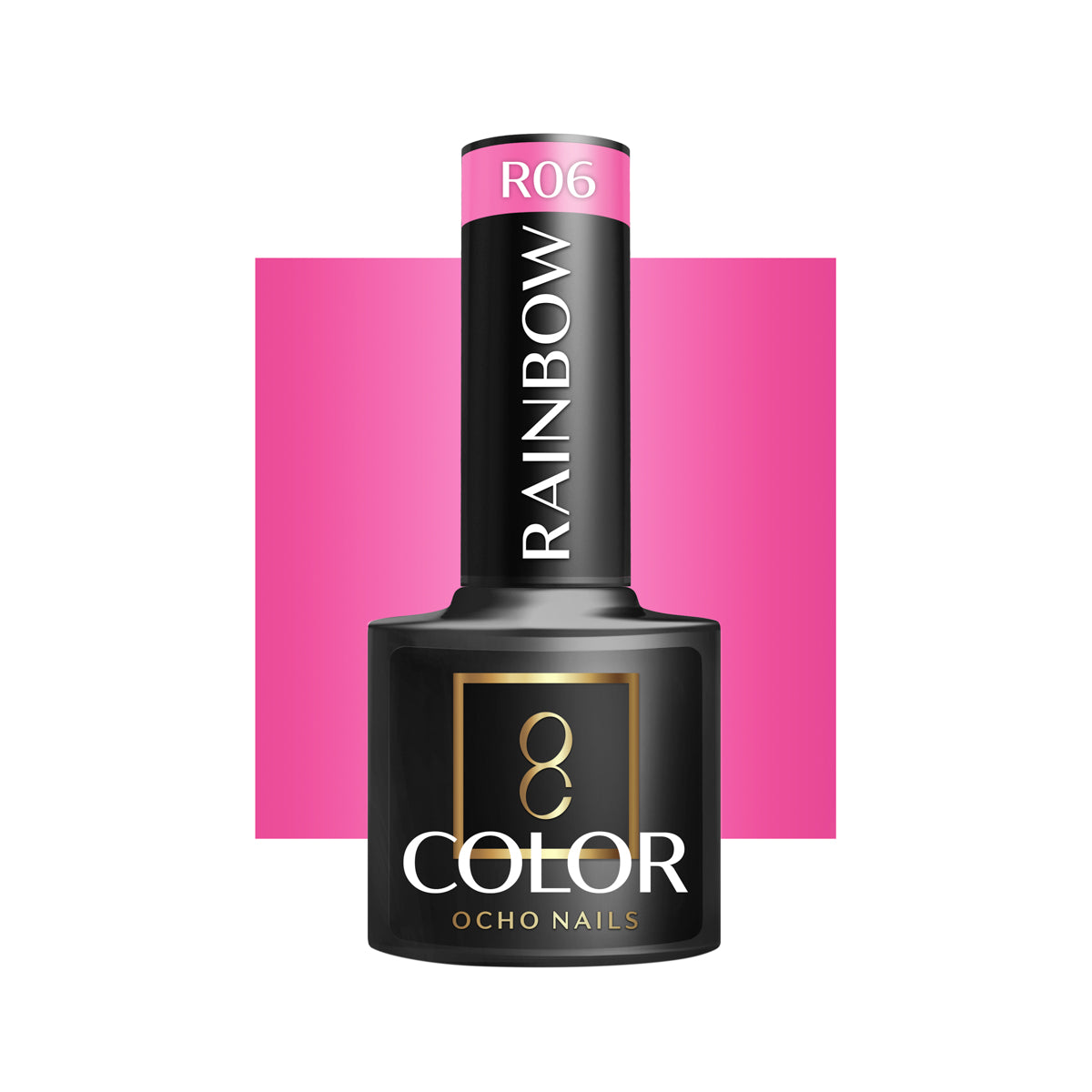 OCHO NAILS Υβριδικό βερνίκι νυχιών ουράνιο τόξο R06 -5 g
