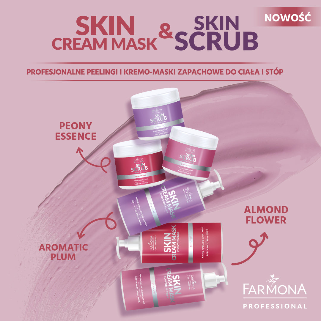 Farmona Skin cream mask αρωματικό δαμάσκηνο κρέμα σώματος και ποδιών 500 ml
