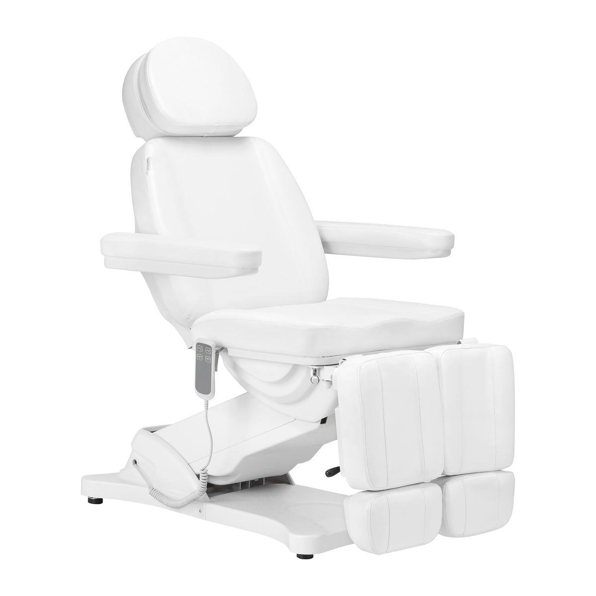 Ηλεκτρική καρέκλα καλλυντικών SILLON CLASSIC 2 μοτέρ πεντικιούρ λευκή