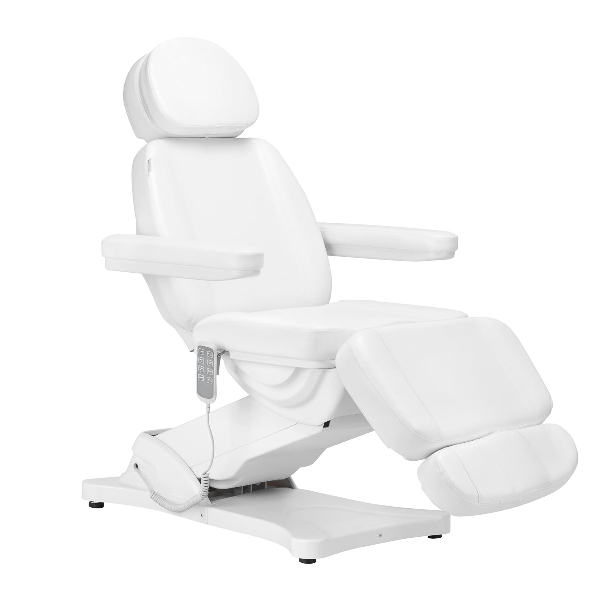 Ηλεκτρική καρέκλα καλλυντικών SILLON CLASSIC 4 μοτέρ με κούνια λευκή