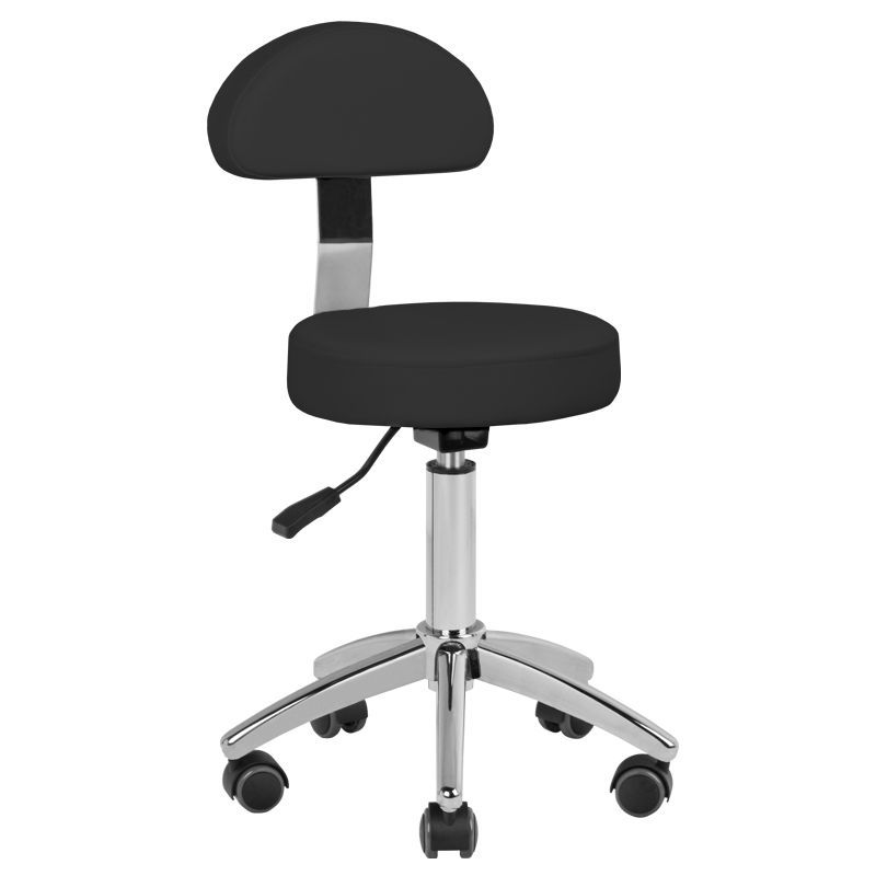 Ηλεκτρική καρέκλα καλλυντικών SILLON Lux 273b + σκαμπό 304 μαύρο