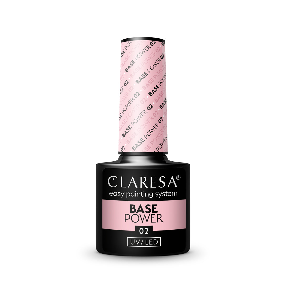 CLARESA Base Power 02 Φωτεινό Ροζ 5g