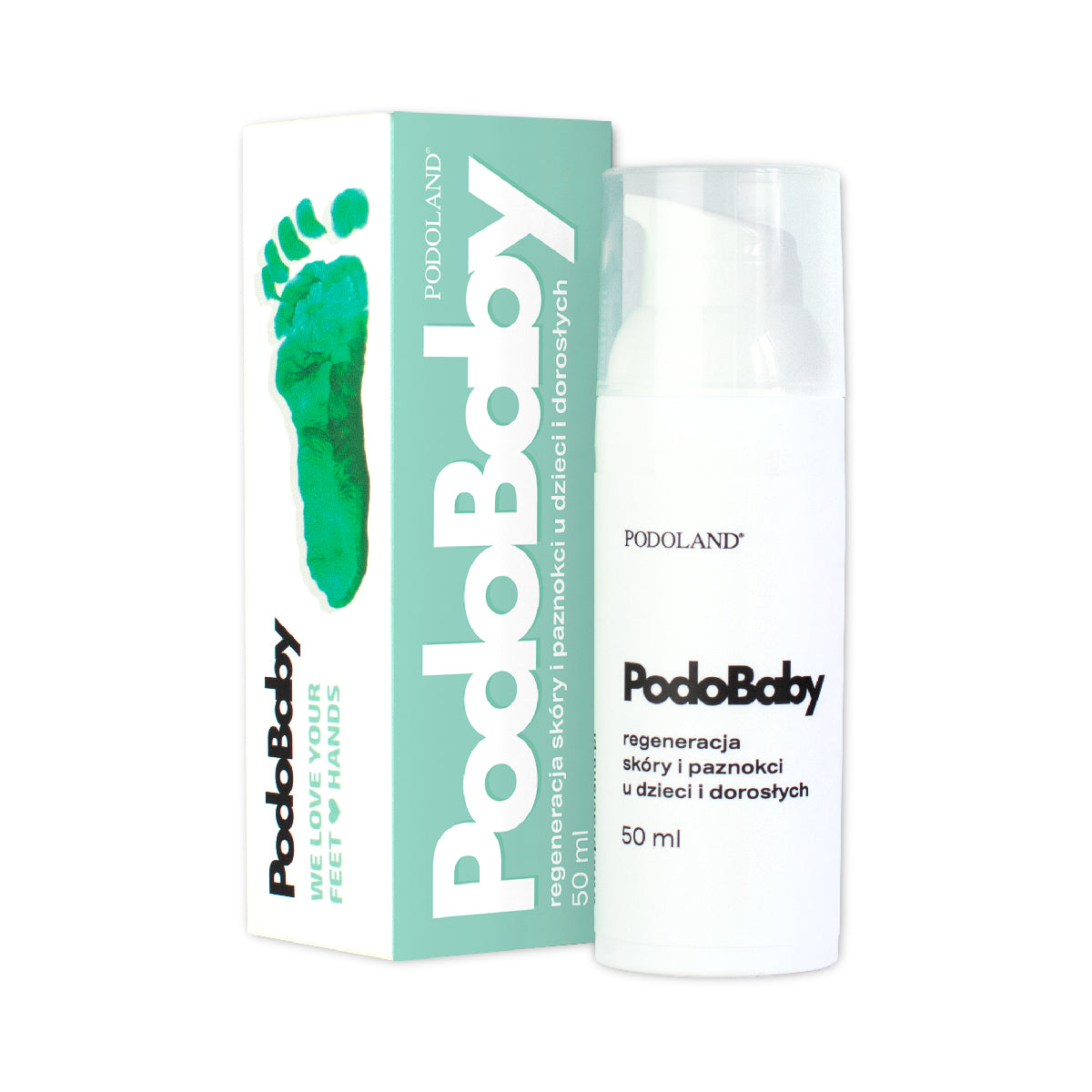 Podoland PodoBaby αναγέννηση δέρματος και νυχιών για παιδιά και ενήλικες 50ml