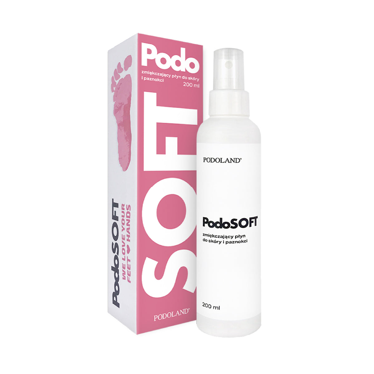 Podoland PodoSoft μαλακτικό υγρό για δέρμα και νύχια 200ml