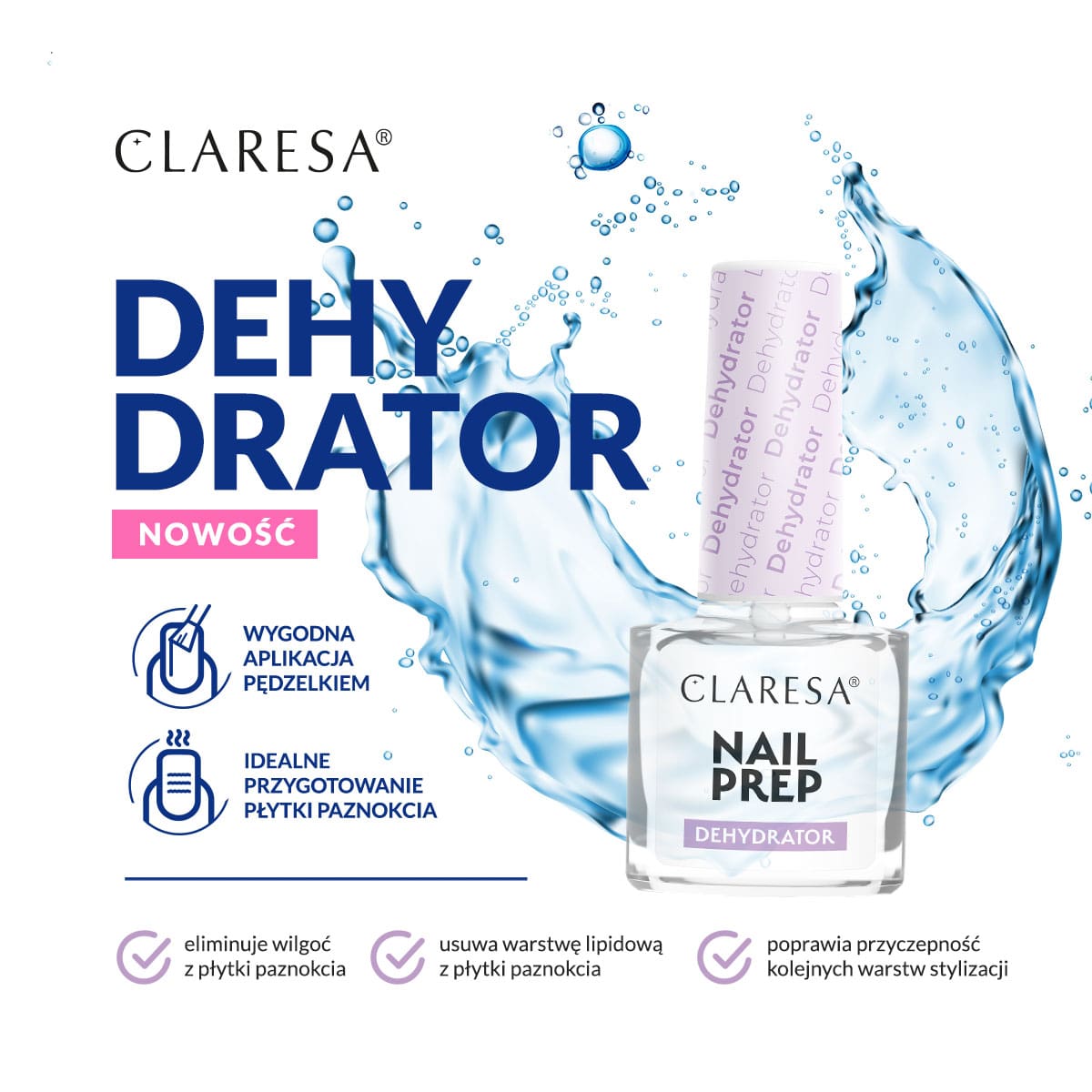 CLARESA Nail Prep αφυγραντικό 5 ml