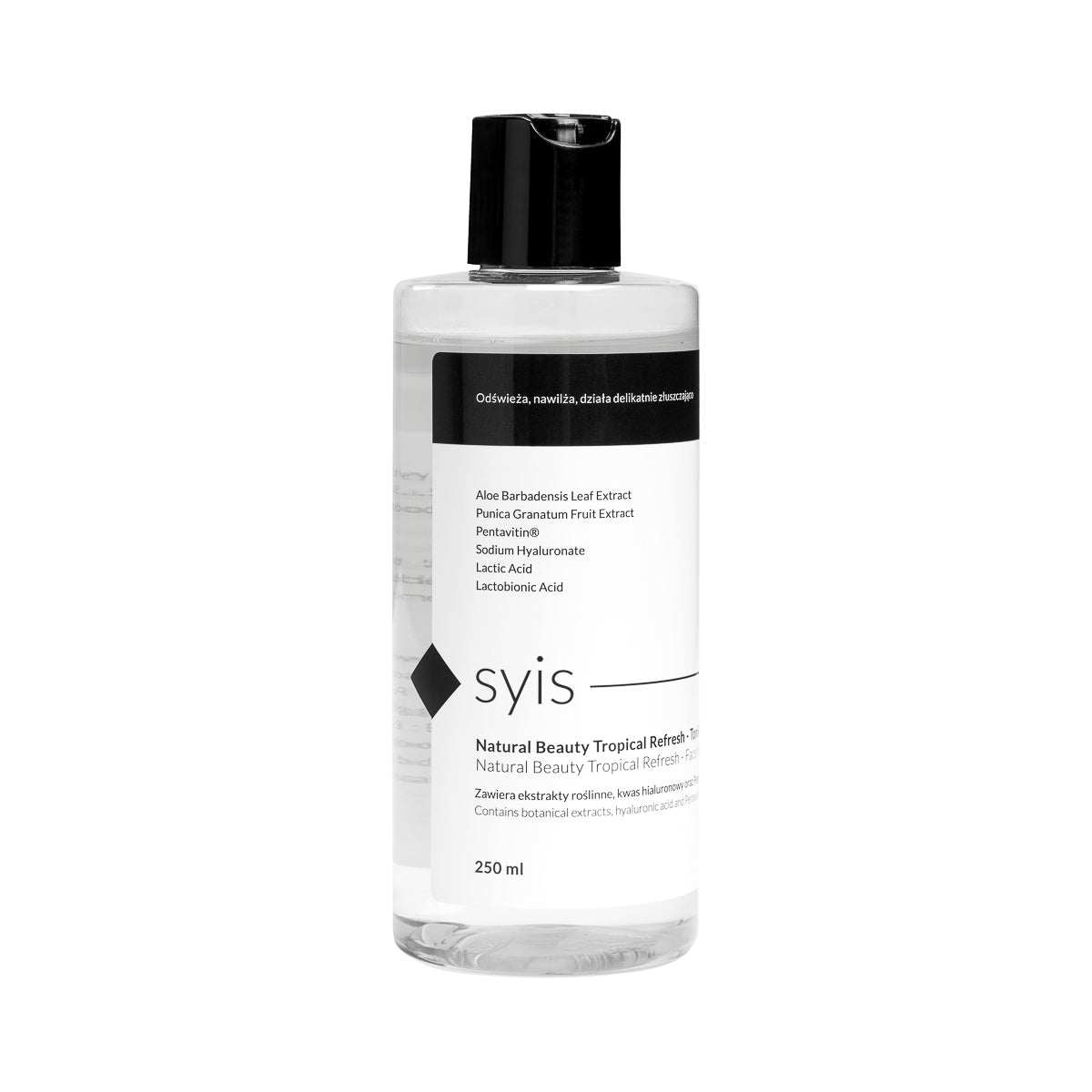 Syis Natural Beauty τροπικός αναζωογονητικός τόνος προσώπου 250 ml