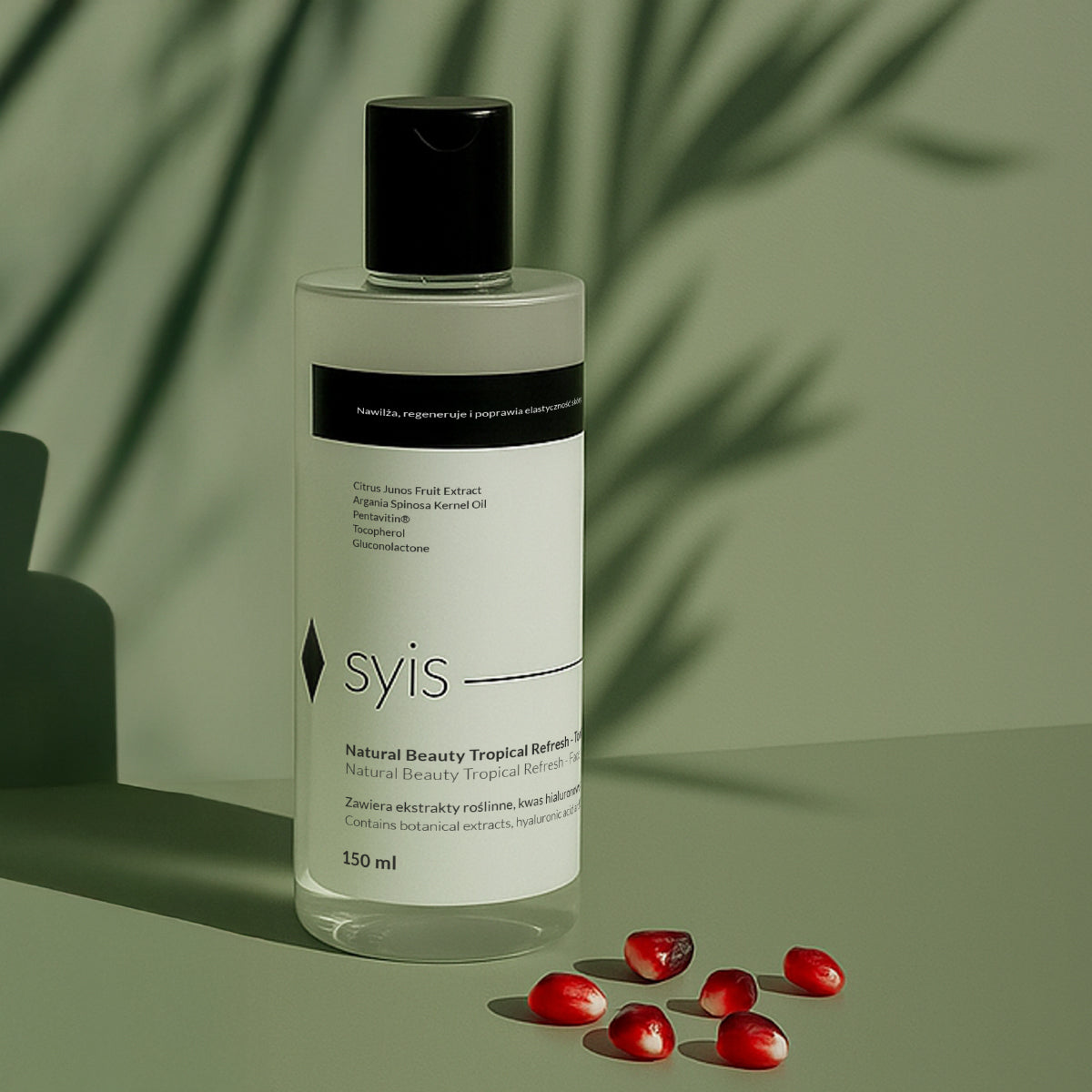 Syis Natural Beauty τροπικός αναζωογονητικός τόνος προσώπου 250 ml