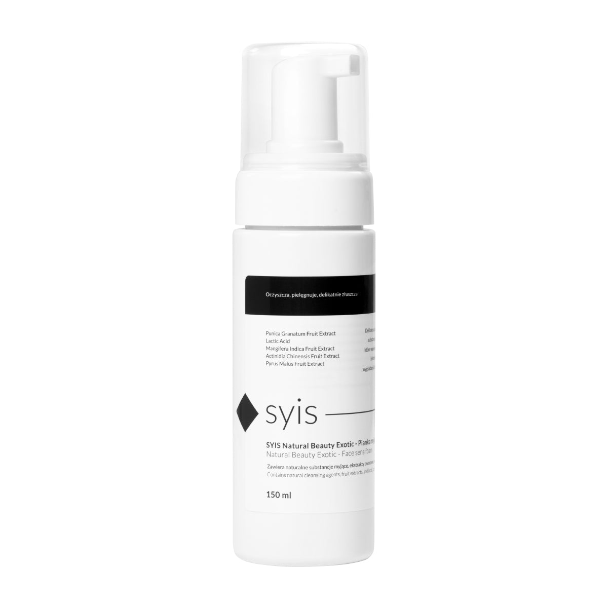 Syis Natural Beauty εξωτικό αφρό καθαρισμού προσώπου sensifoam 150 ml