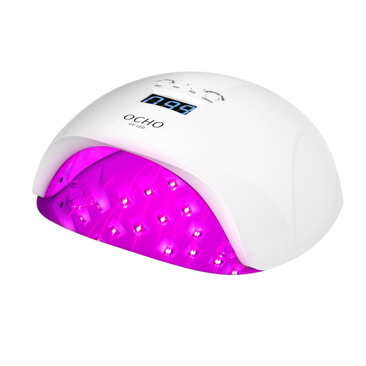 Φωτιστικό LED UV OCHO NAILS X13 Plus 65W κόκκινο φως λευκό ccc