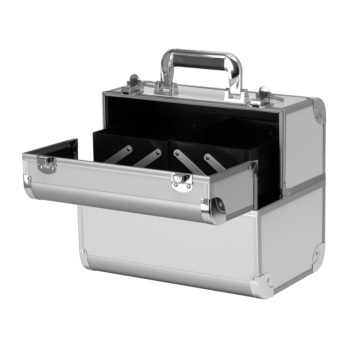 Cosmetic case silver 40