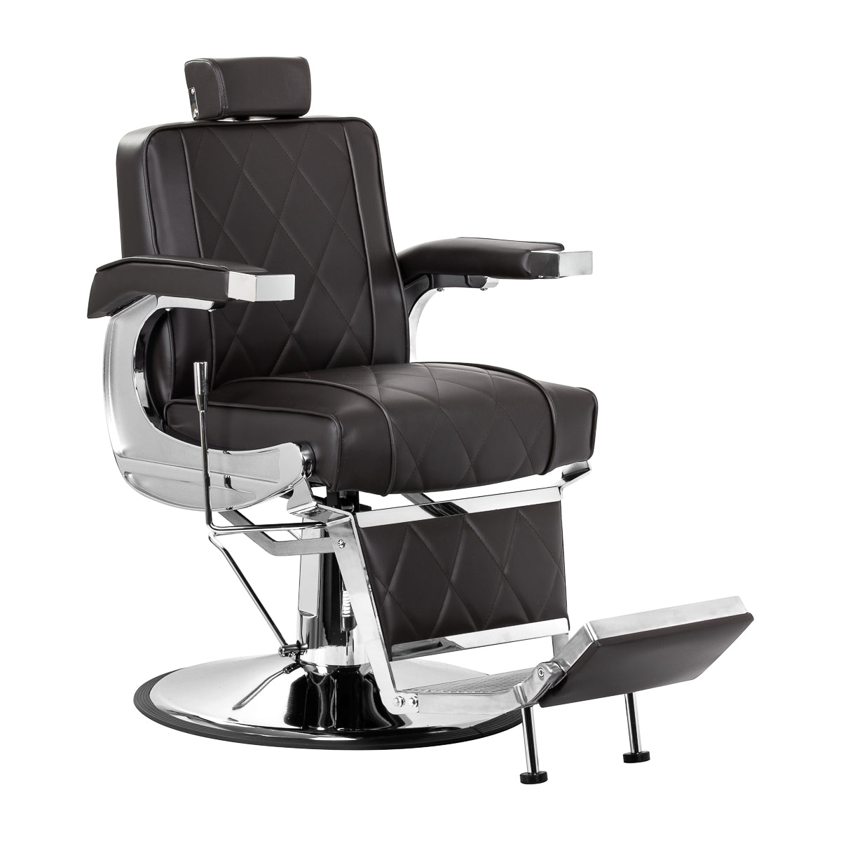 Κάθισμα κουρέα Hair System BM88066 καφέ