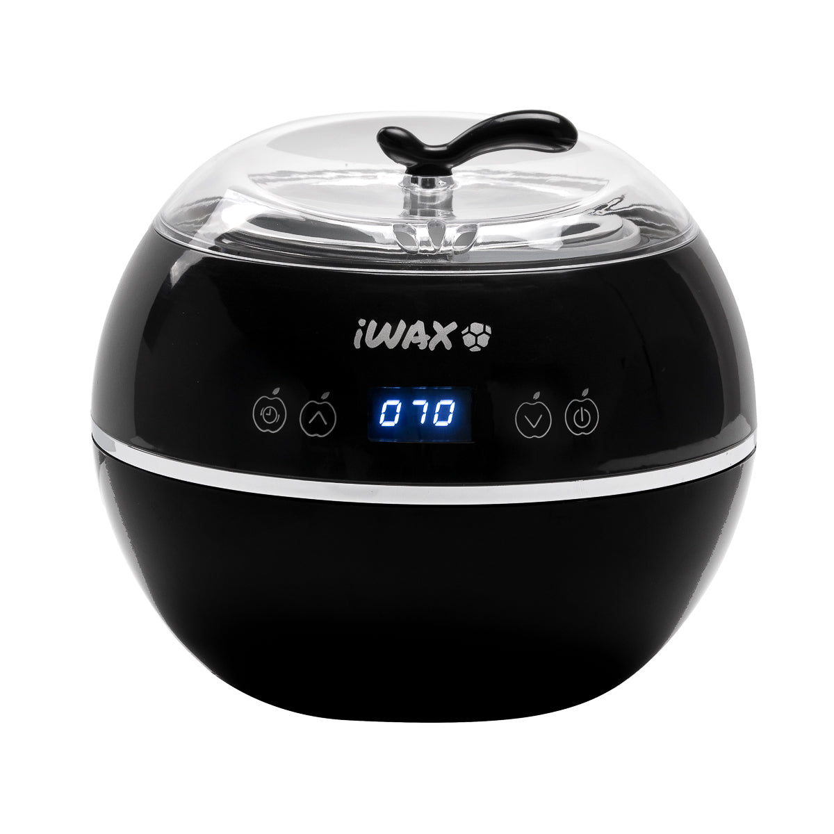 Θερμαντήρας Κεριού iWax, Κονσέρβα 500ml, 100 W, Μαύρο