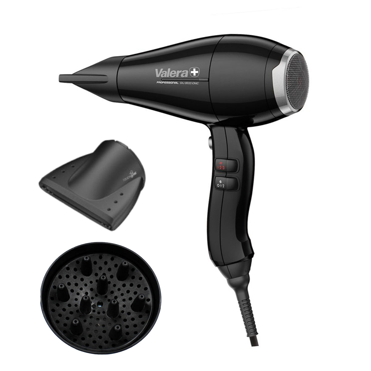 Πιστολάκι μαλλιών VALERA 8600 IONIC Rotocord μαύρο