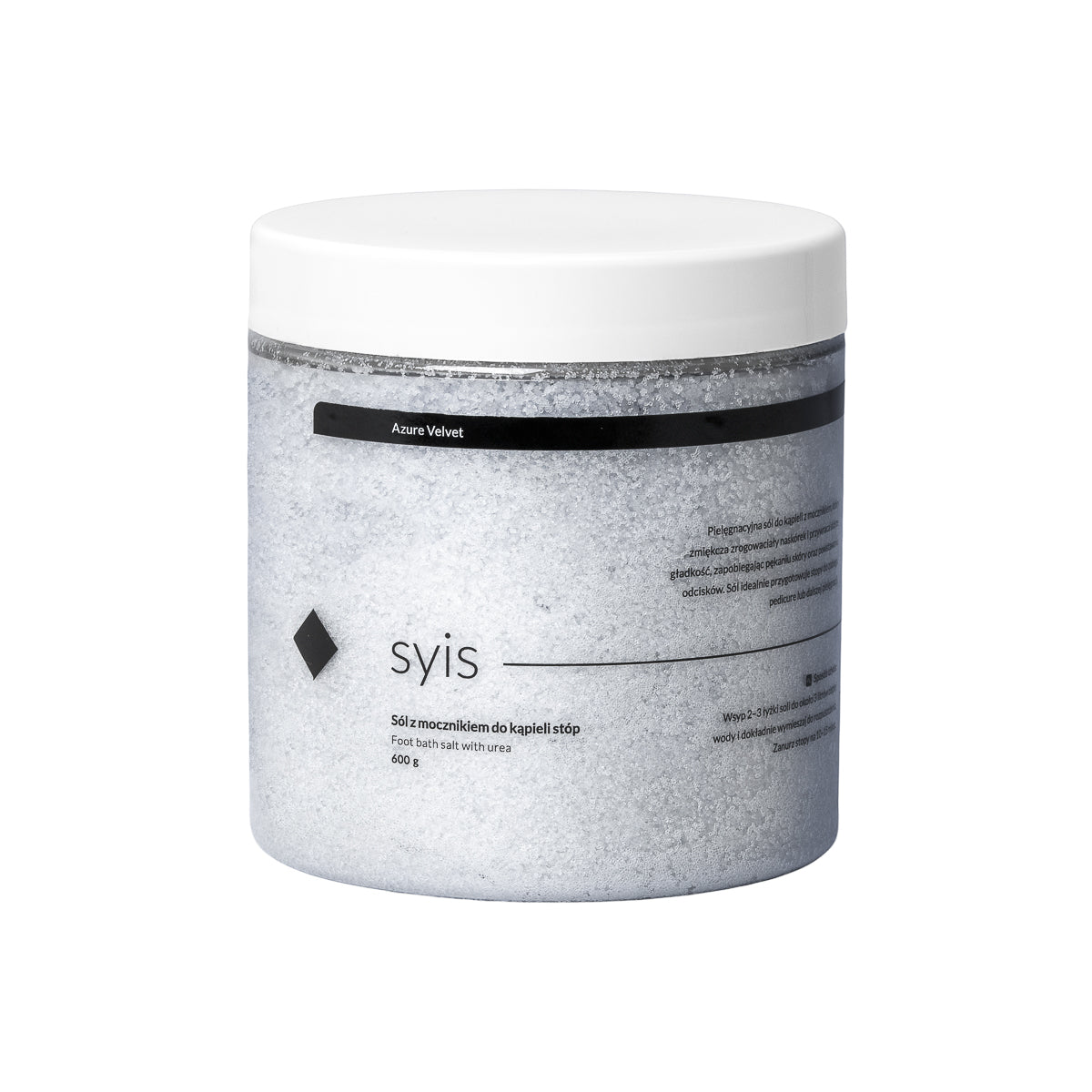 Syis Azure Velvet – αλάτι ποδόλουτρου με ουρία 600g