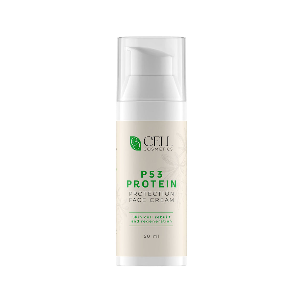 CELL COSMETICS Κρέμα Προστασίας Προσώπου – P53 Πρωτεΐνη 50 ml