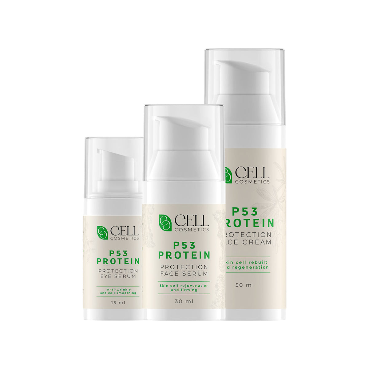 CELL COSMETICS Ορός Ματιών – P53 Πρωτεΐνη 15 ml