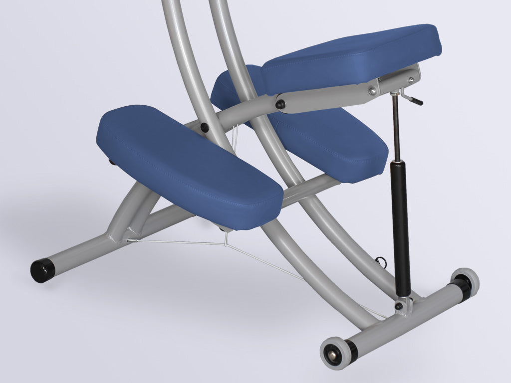 Massage Chair Prestige-Reh Pneumatic Lift K012 Navy Blue