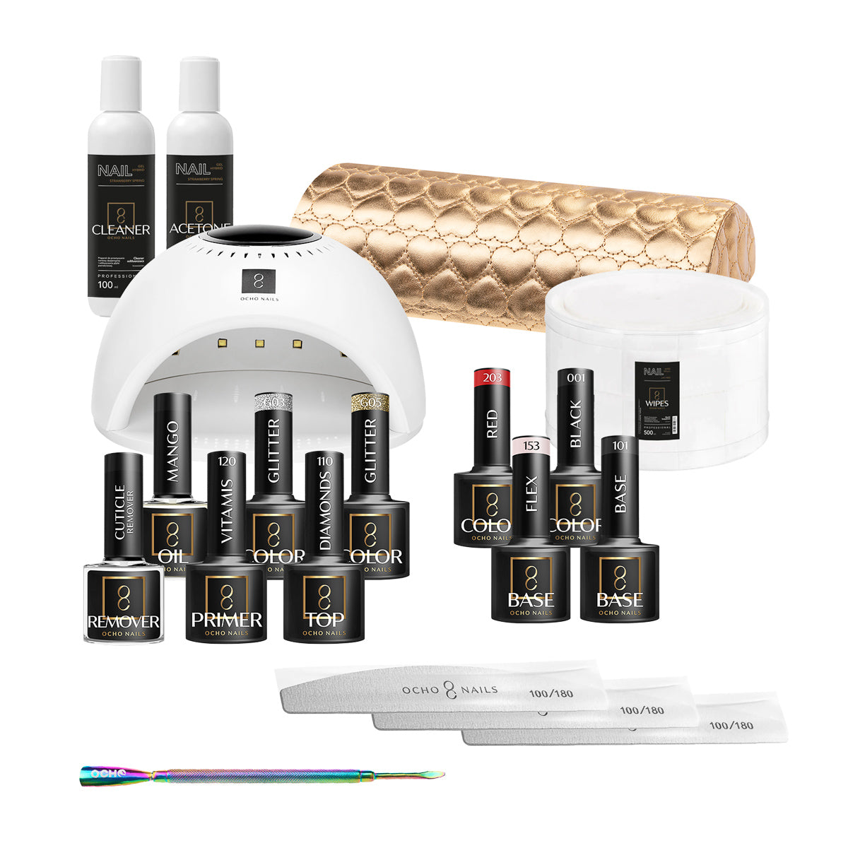OCHO NAILS Υβριδικό Σετ Εκκίνησης 3
