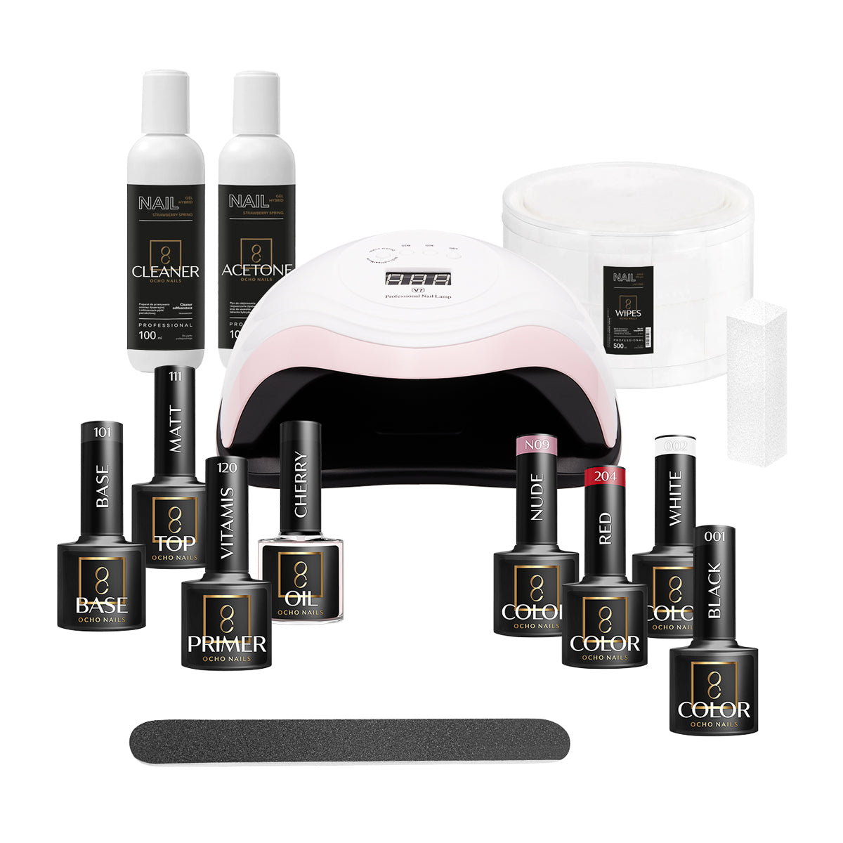 OCHO NAILS υβριδικό σετ εκκίνησης 7