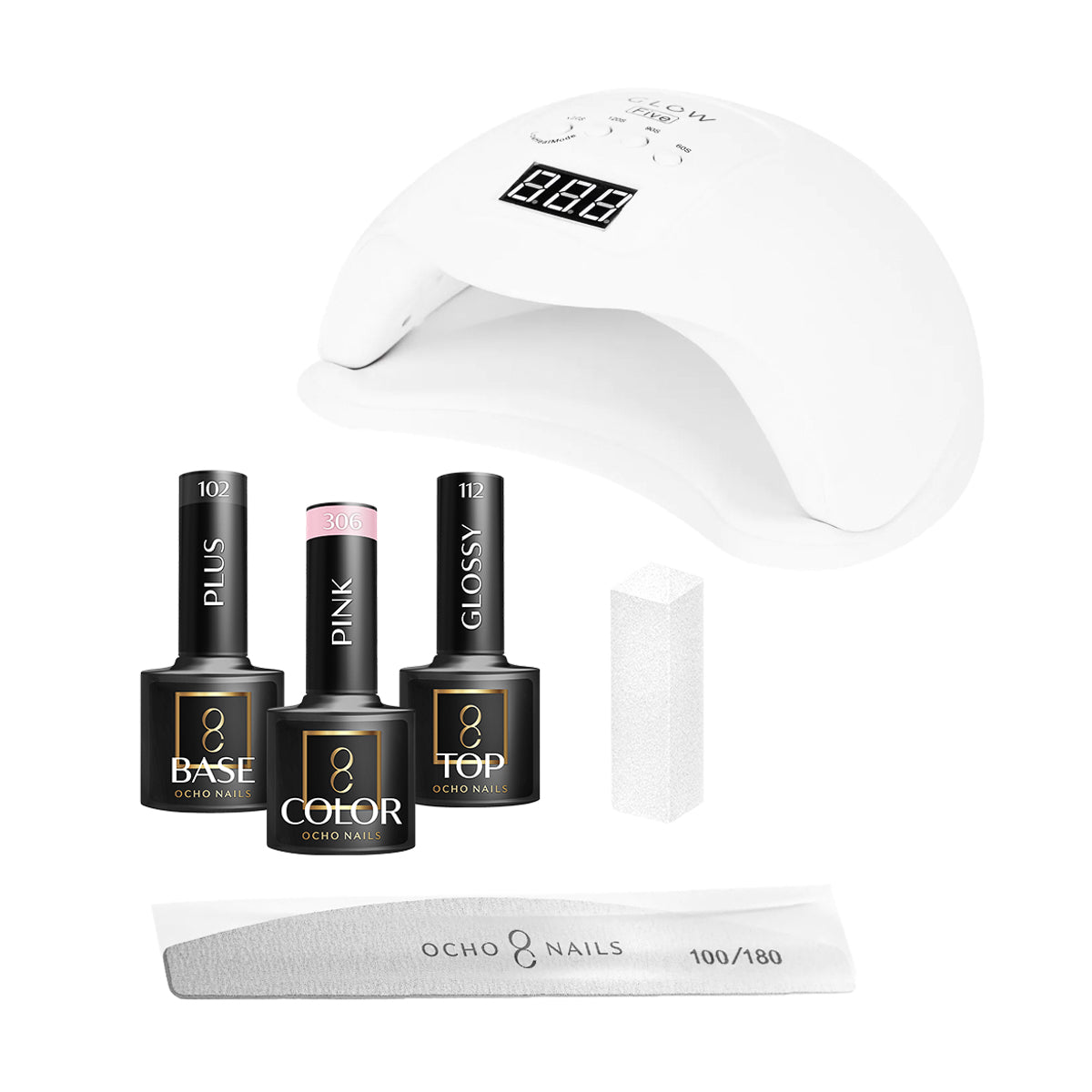 Υβριδικό σετ εκκίνησης OCHO NAILS 8