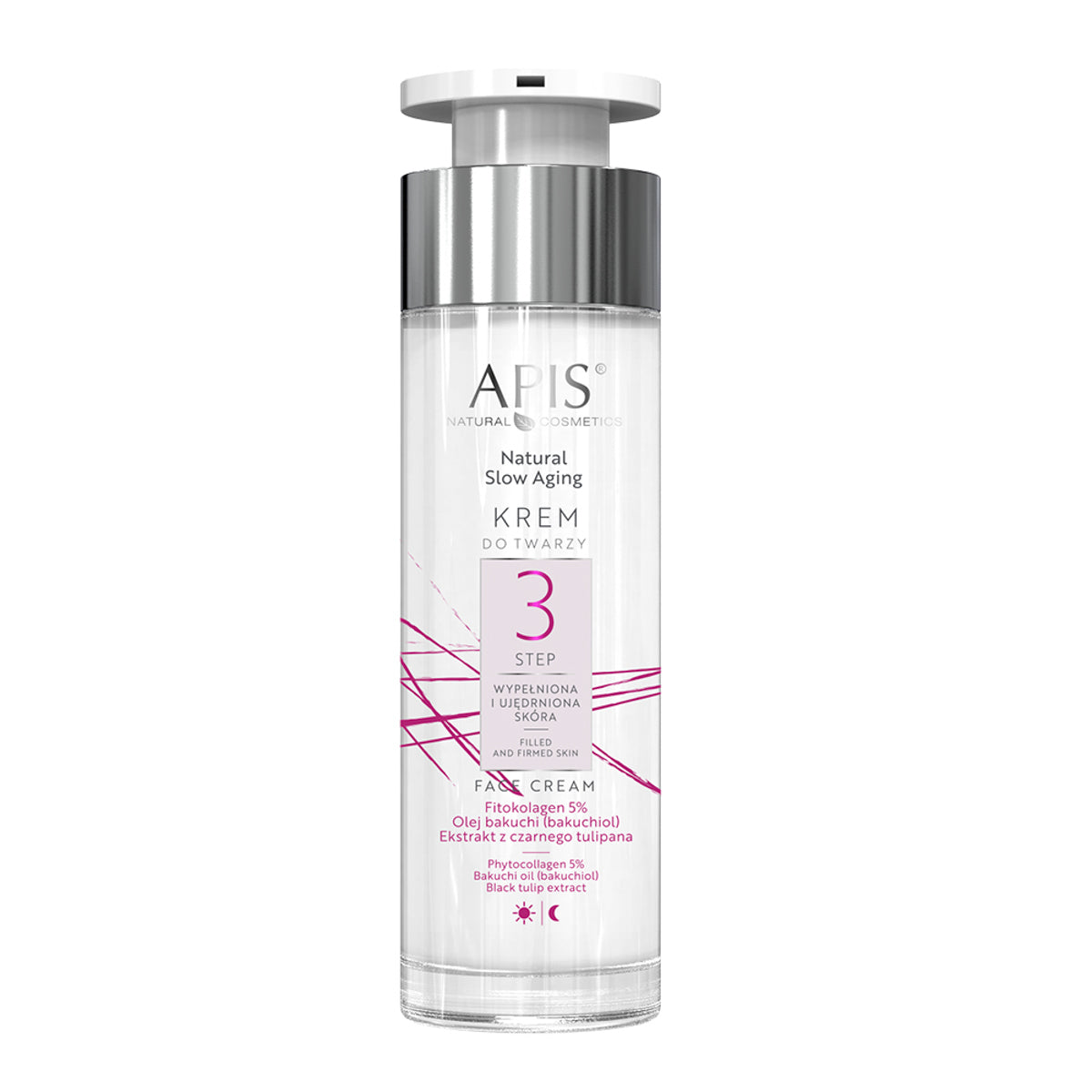 Apis Natural slow aging Face Cream STEP 3 filled and firmed skin 50 ml.